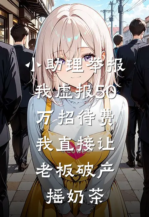 小助理举报我虚报50万招待费，我直接让老板破产摇奶茶